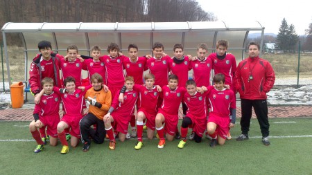 Sústredenie U14 a U15 - jar 2014